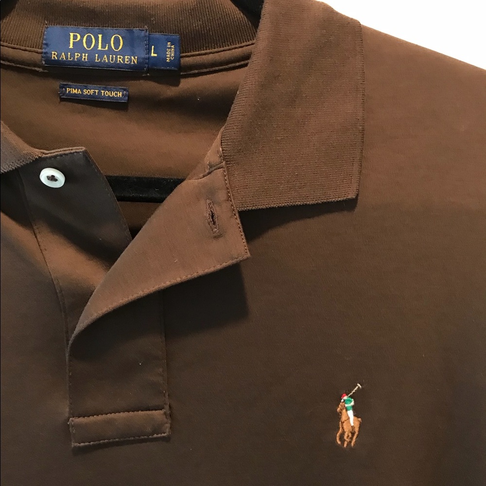 Lin sleeve Polo shirt